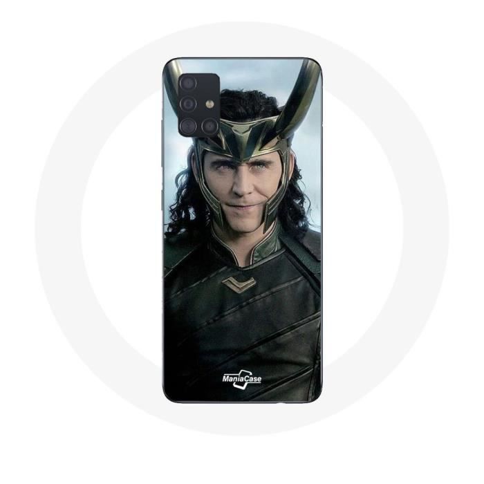 Coque - Maniacase - Samsung Galaxy A71 - Loki Thor Ragnarok - Souple - Protection et décoration