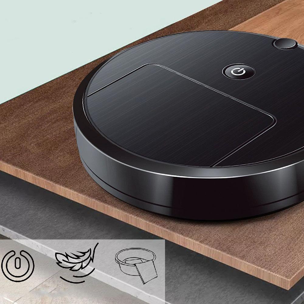 Подметание пыли Мини-подметальная машина Подметание полов Электрическая швабра для пола Автоматический подметальный робот Бытовая