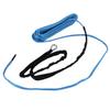 Winch Rope 15m Cable 7700lbs Nylon Trailer Recovery Towing Strap for SUV ATV UTV TrunkBlue