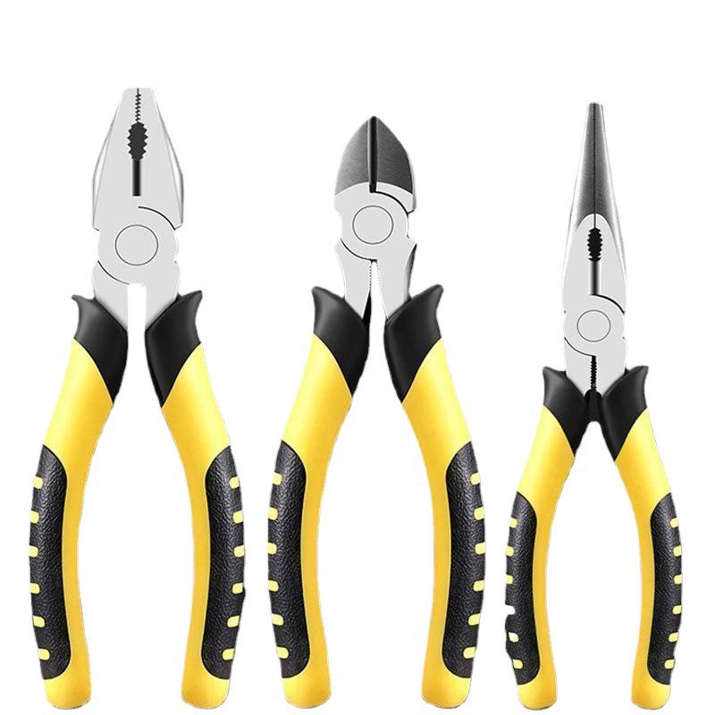 Industrial Grade Multi-Function Needle-Nose Pliers – Labor-Saving Hand Tool for Electricians