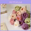 French Style Silk Roses For Wedding Decor Photography Props Home Styling