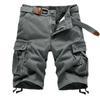 Мужские повседневные цветные карманные пляжные рабочие брюки-карго на открытом воздухе, шорты, брюки
