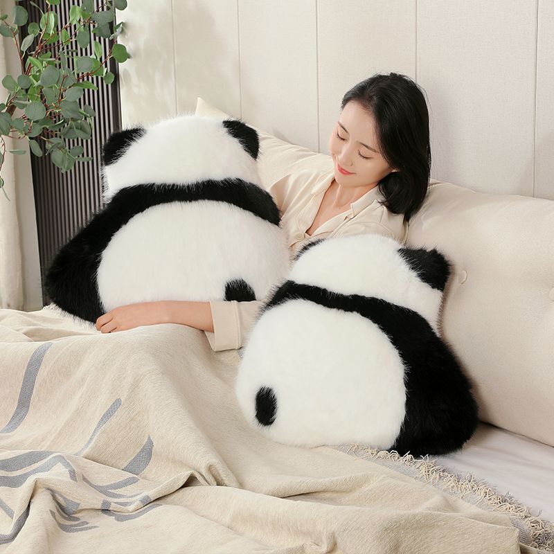 Кукла-подушка панда, Милая подушка, Детский прикроватный диван, Плюшевая подушка, Подушка для гостиной для девочек, Подушка