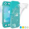 Совместимость с колпачками клавиш Nintendo Switch Lite и защитной стеклянной пленкой TPU для Switch Lite с защитой от царапин и пыли