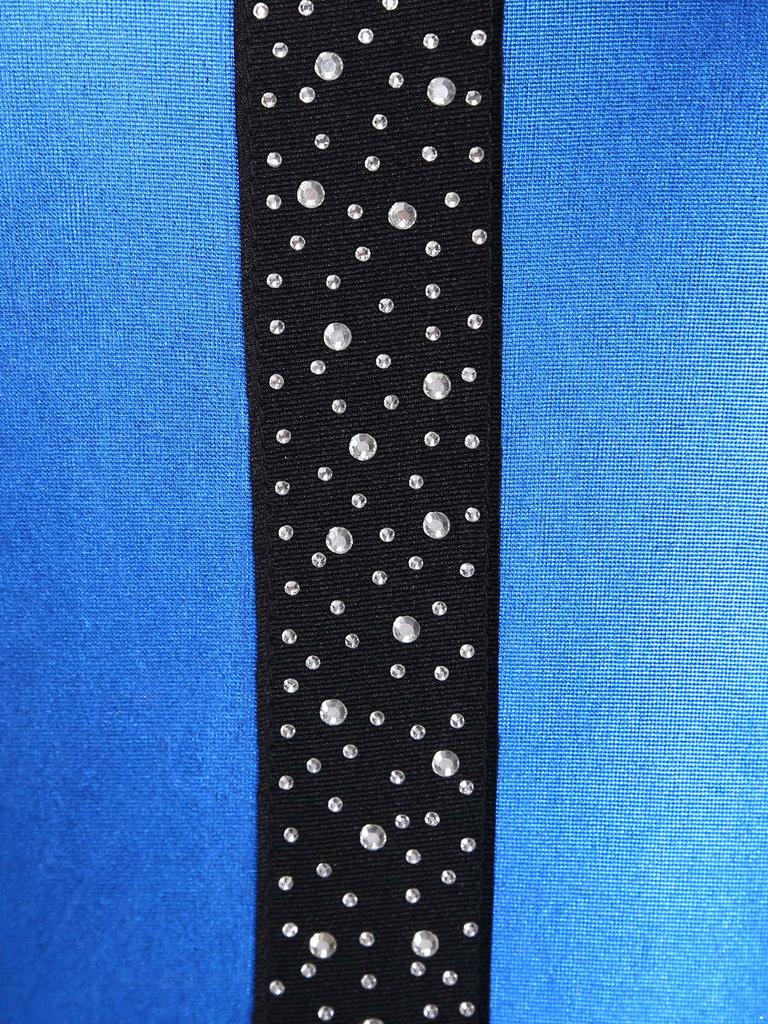 Женский купальник со стразами для балета, гимнастики и танцев, боди с длинными рукавами, костюм для фигурного катания, танца