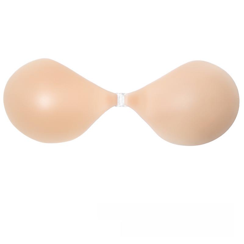 Summer Ultra-Thin Silicone Breast Stickers: Invisible, Lifted, Anti-Sagging Support for Women's Wedding Dresses and Sexy Wear.