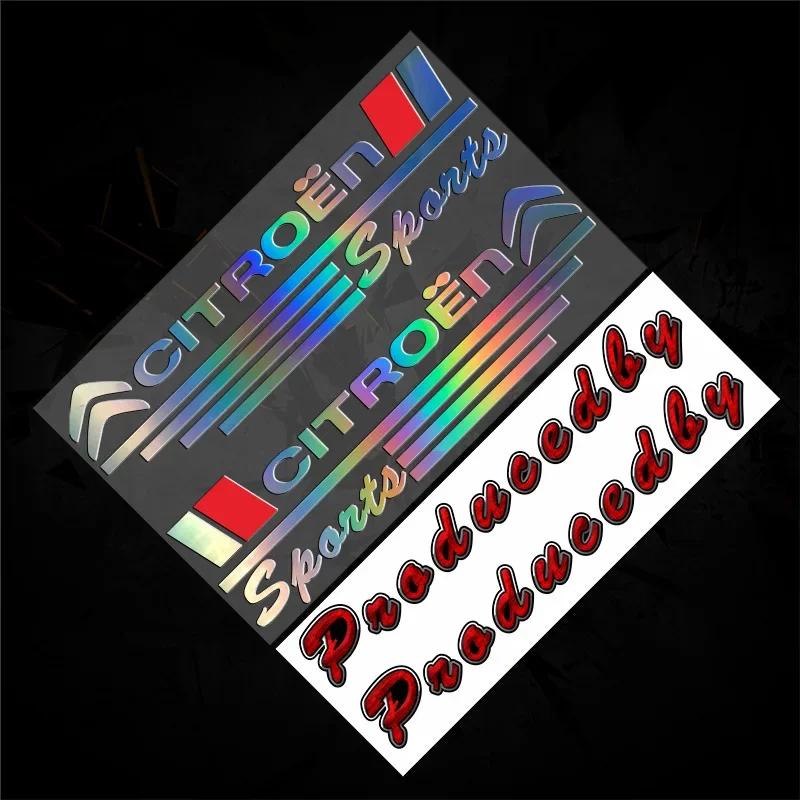Car Rear View Mirror Waterproof Sticker Anti Scratch Decal for Citroen C3 C2 C5 C1 Berlingo Jumper Picasso C4L Xsara DS3 Elysee akh256