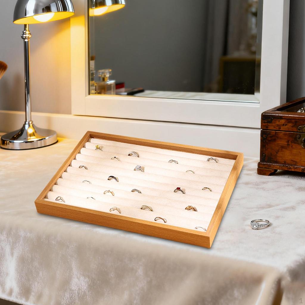 Display Tray Organizer Ornament Holder Portable for Girlfriend Her Daughter Mom