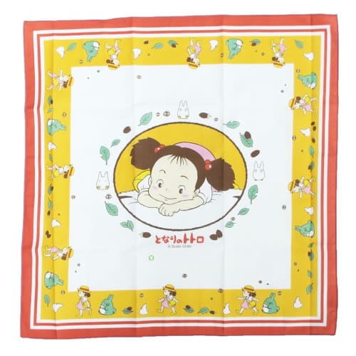 Skater Lunch Cloth, 43x43cm, My Neighbor Totoro, Mei, Girl, Made In Japan, KB4-A