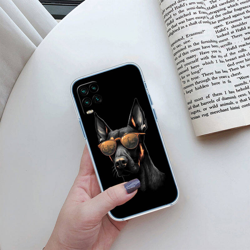 MH42 Dobermann Dog Phone Case for Motorola Edge 20 30 S30 40 50 Fusion Lite Plus Pro Neo Ultra One Power Action Macro Hyper Vision Zoom