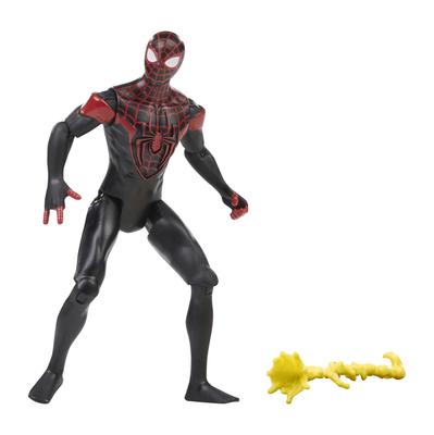 Hasbro Человек-паук MARVEL Серия Эпических Героев Майлз Моралес Фигурка, 4 дюйма (10 см) с аксессуарами, для детей от 4 лет, F6974, Оригинал