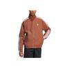 Мужская куртка Firebird Retro Sports Stand Collar с длинным рукавом в полоску, темно-коричневая, IZ2424