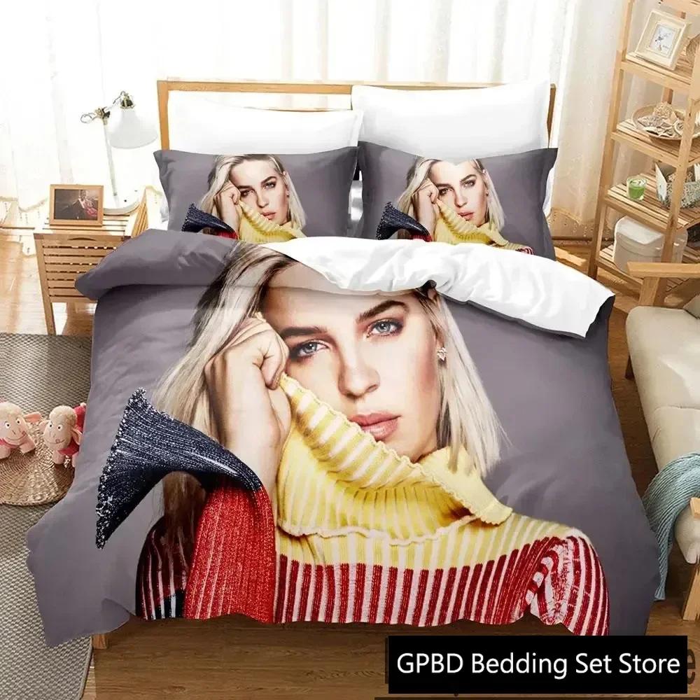 3D Print Anne-Marie Bedding Set Double Twin King Duvet Cover Comforter Pillowcase Boys Girls Adults Bedroom