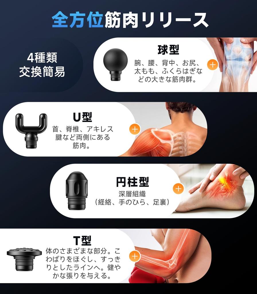 Myofascial Release Gun by a Skilled Handy Electric Myofascial Release 6 Powerful Vibration 8mm Deep Quiet Fast Up to 12 Hours of Continuous Mini Size