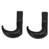 2Pcs RC Metal Bumper Trailer Hook Sickle Authentic Rescue Car Hook for Axial SCX24 1 24Black