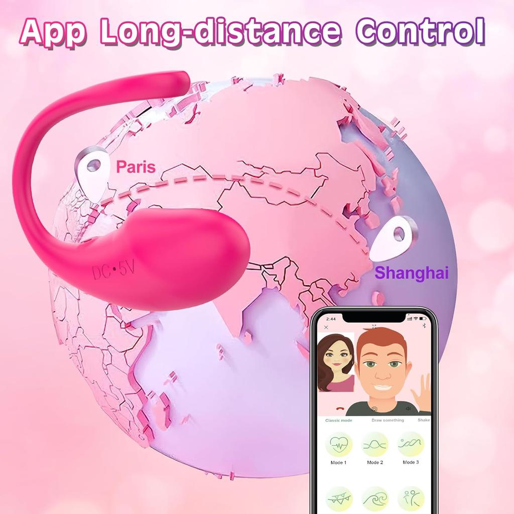 10 Vibration Modes Womens Dildo Vibrator Adult Sex Toys APP Remote Control G Spot Dildos Long Distance Bullet Vibrators Sex Toys for Women