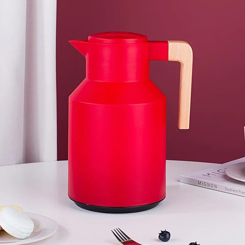 1L Large Capacity Kettle Nordic Thermal Insulation Kettle Household Thermal Insulation Pot Glass Liner Thermos Hot Water Bottle