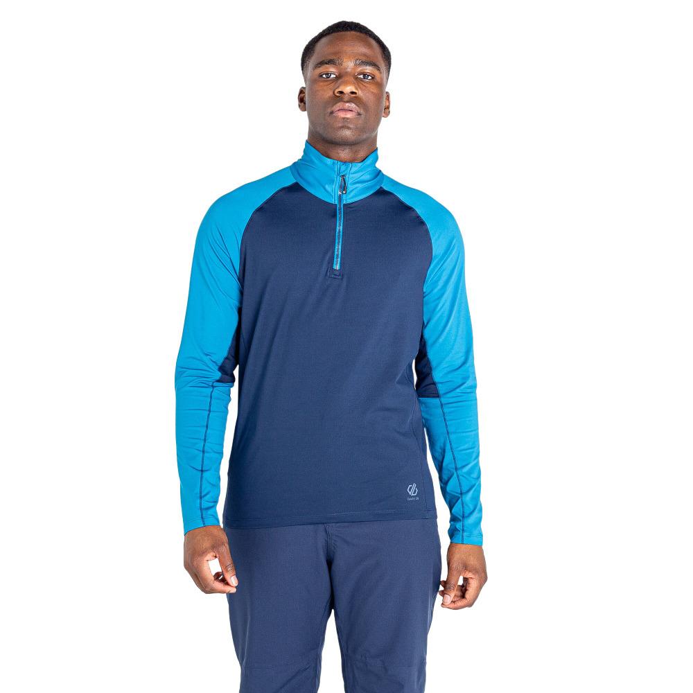 Mens Fuser Core Stretch Half Zip Thermal Top