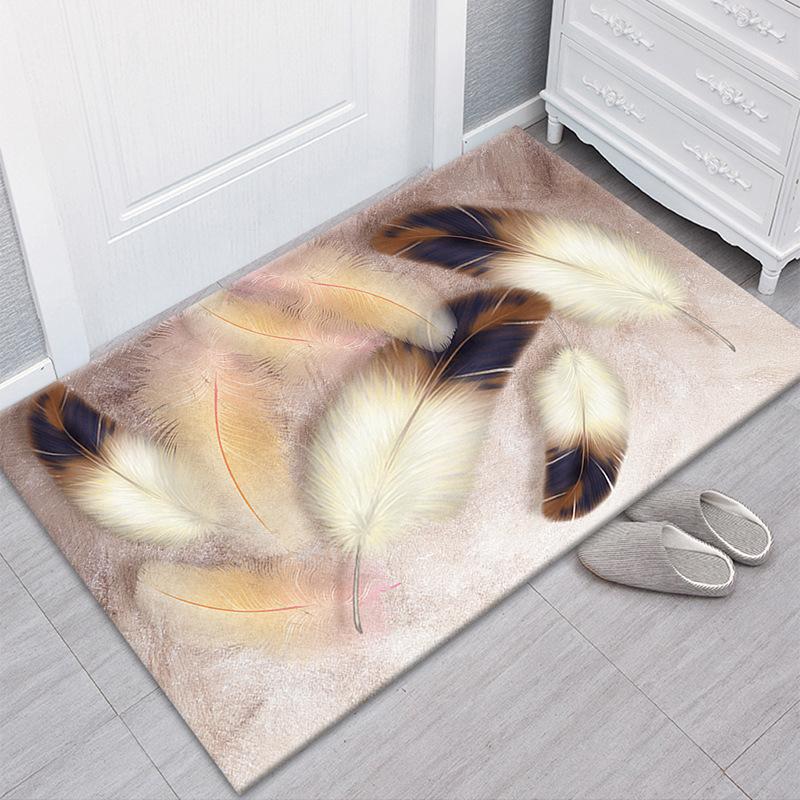 Ковер Современный и минималистский коврик для двери в гостиную и ванную комнату, коврик для входа