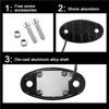 Durable-12Pcs 9LED Super Bright Rock Light Kit LED Waterproof LED Neon Underglow Light For Off Road Truck Boat White
