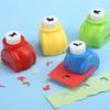 Kids DIY Craft Hole Punch Set Safe Material Develop Fine Motor Skills Inspire Easy To Use Crafting Kit with 12 Shapes Scissors