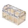 Vintage Transparent Storage Box Candy Trinket Jewelry Holder Organizer Container Sale Goods