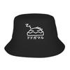 Unisex Women Monster Hunter  Bucket Hat Palico Paws Foldable FisherUnisex Hats Summer Casual Fishing Caps Street Style Graphic Sun Hat
