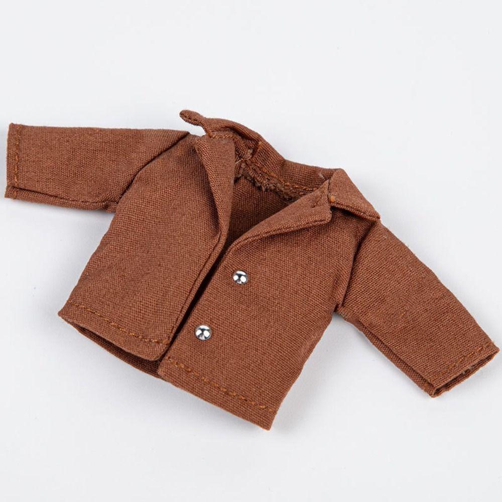 Mini Doll Coat Trousers Cute OB11 Doll Clothes for 1/11 OB11/Obitsu11Dolls/1/12Bjd Dolls