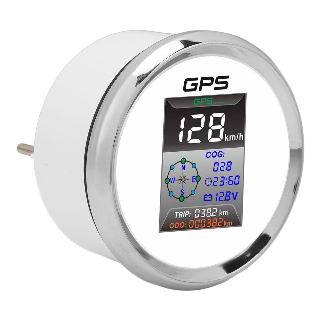 85 мм Цифровой GPS Спидометр Узлы Мили в Час Светодиодная Подсветка Противотуманный IP67 Водонепроницаемый для 9-32 В Лодки Яхты Автомобиля Мотоцикла