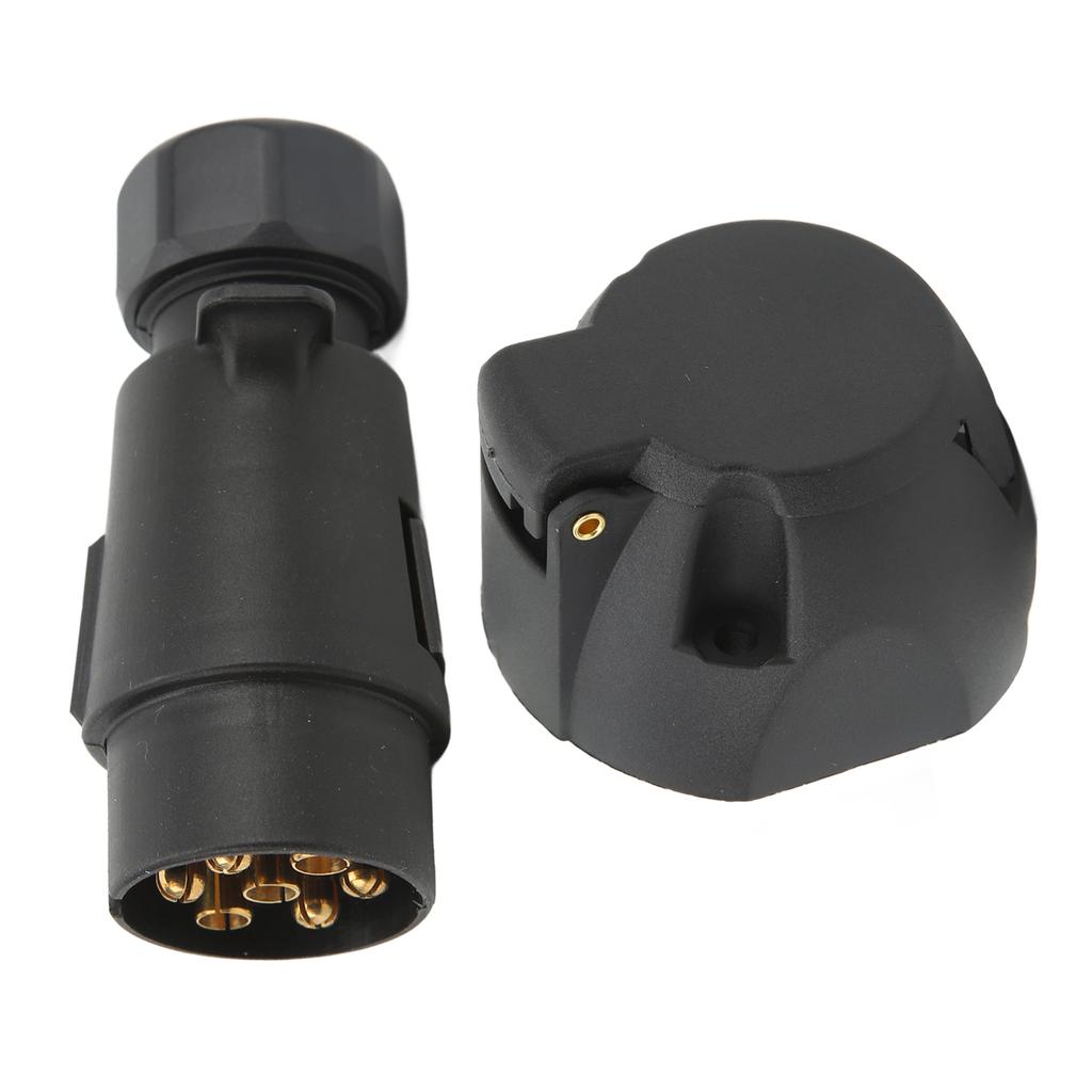 7-контактная вилка прицепа розетка с прокладкой комплект кронштейна разъем жгута проводов для моторной лодки RV