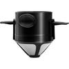 1pc Reusable Cone Coffee Dripper Filter Reusable Coffee Filters Coffee Maker with Cleaning Brush for Home Office Travel