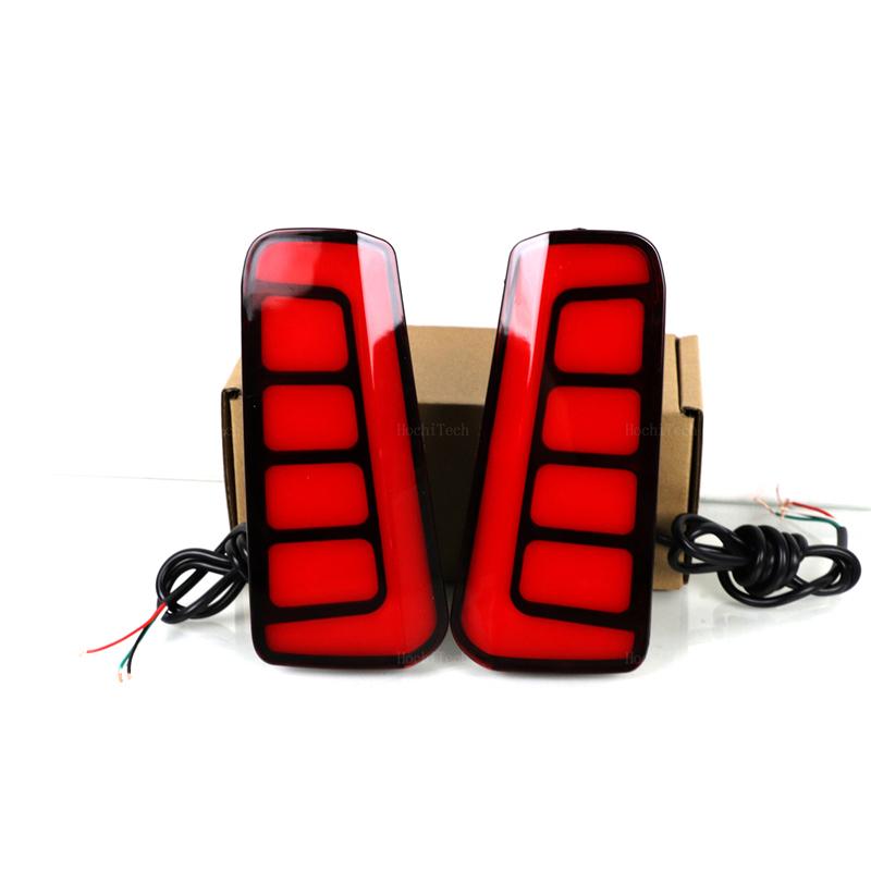 Светодиодный отражатель, задний противотуманный фонарь, бампер, стоп-сигнал, указатель поворота для Toyota Alphard Vellfire