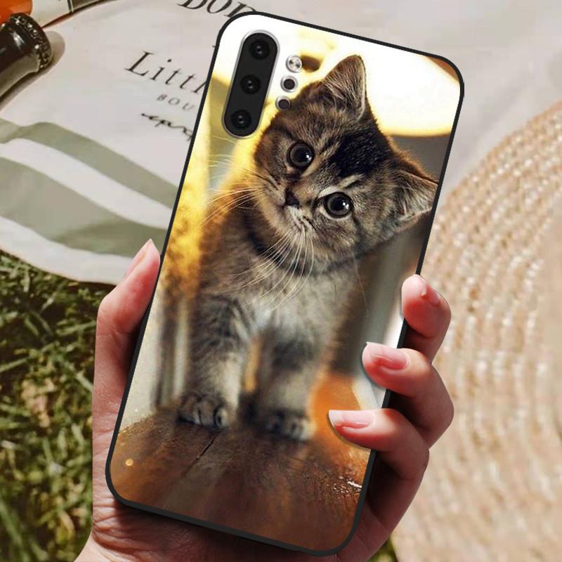 Чехол для Samsung Note 10 Plus Силиконовая задняя крышка для Samsung Galaxy Note 10 Plus Note10 Pro Чехол Note 10 + Защитные Fundas