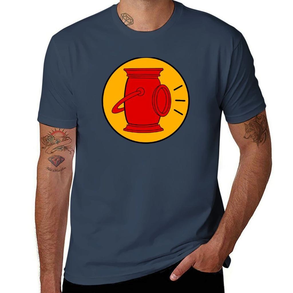 Golden Age Red Lantern Tshirt Holiday Casual Short Sleeve Top