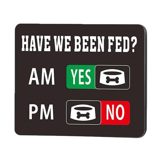 Напоминание о кормлении питомца с магнитом. Таблица кормления собаки/кошки с отметками Покормлены ли мы УТРО/ВЕЧЕР. Ежедневная доска-слайдер для кормления питомца. Магнит на холодильник