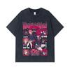 275 GSM Washed T-shirts 100% Cotton Dandadan V11 Aira Print Unisex Heavy Cotton T Shirt