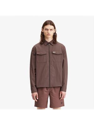 [headquarters Genuine] Fred Perry [sport] 2-сторонняя застежка-молния Overshirt U53 Afpm2415684 U53 qzgAfpm2415684 U53
