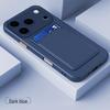 Чехол-картхолдер для iPhone 17/16 Pro Max, силиконовый чехол Apple 15 Pro с цветными блоками для iPhone 13/12.