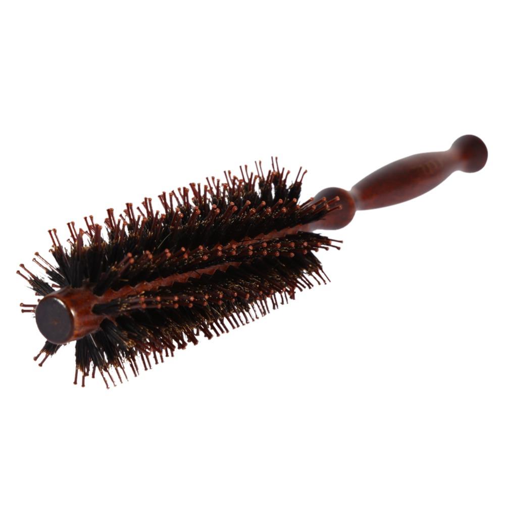 Anti-Static Styling Roller Brush Portable Design Volumizing Brush Round Hair Brush For Thin Hair