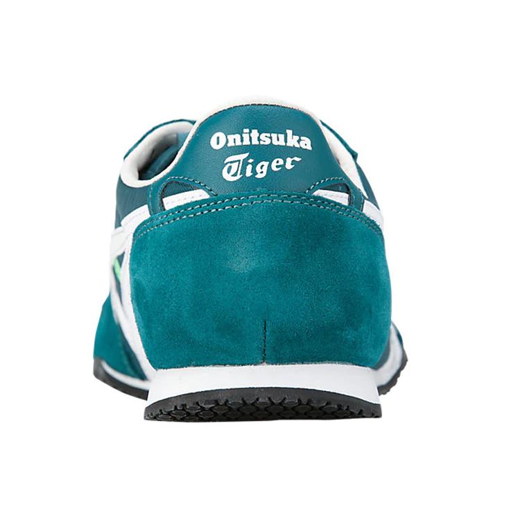 ONITSUKA TIGER Serrano Амортизация Нескользящие Износостойкие Низкие Повседневные Туфли Унисекс Зеленые 1183A237-300