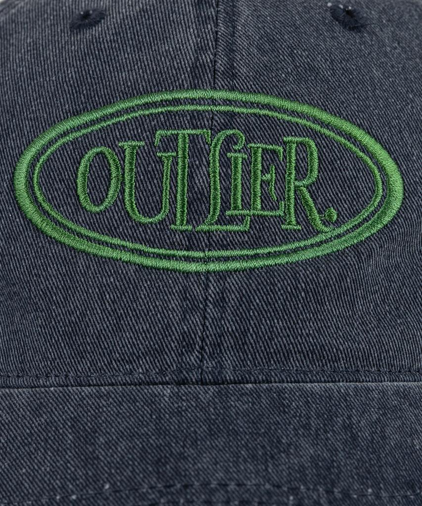 Кепка с вышивкой Outlier Pigment - Темно-синяя