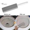 Toilet Pumice Stone Hard Water Stains Calcium Deposits Removal Long Handle Ergonomic Grip Toilet Cleaner