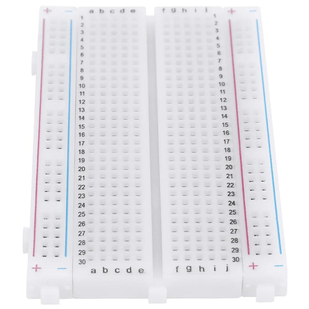 1-10pcs 400 Tie Points Solderless PCB Breadboard Mini Universal Test Protoboard DIY Bread Board for Bus Test Circuit Board
