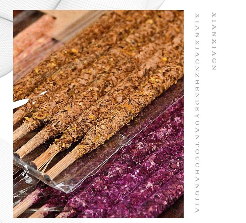 Натуральные палочки благовоний из розового сандала ручной работы, лаванда, османтус, чай, аромат для дома для медитации, йоги, массажа, праздничные подарки