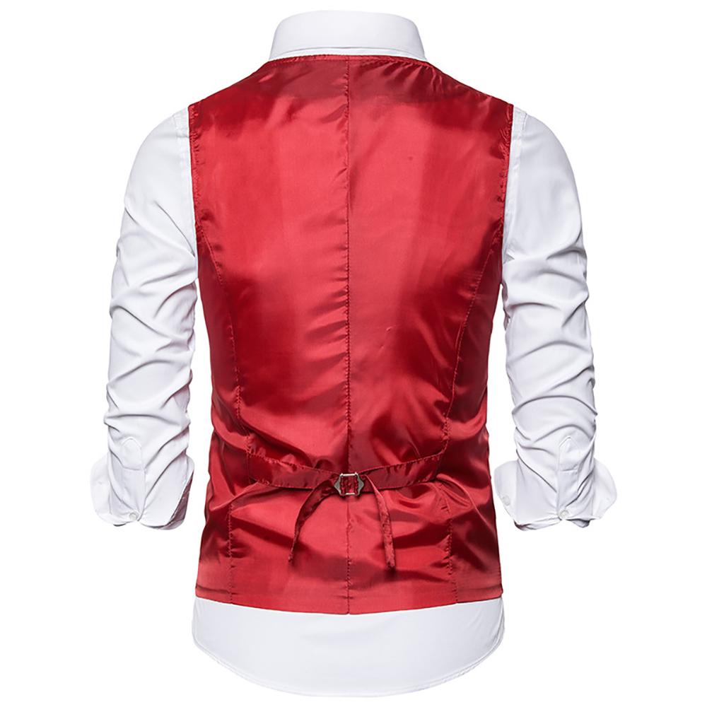 Мужской формальный свадебный жилет жаккардовый костюм жилет тонкий смокинг