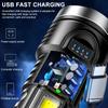 Powerful LED Torch USB Charging High Power COB Waterproof Flashlight Outdoor Camping Long Range Range Lantern