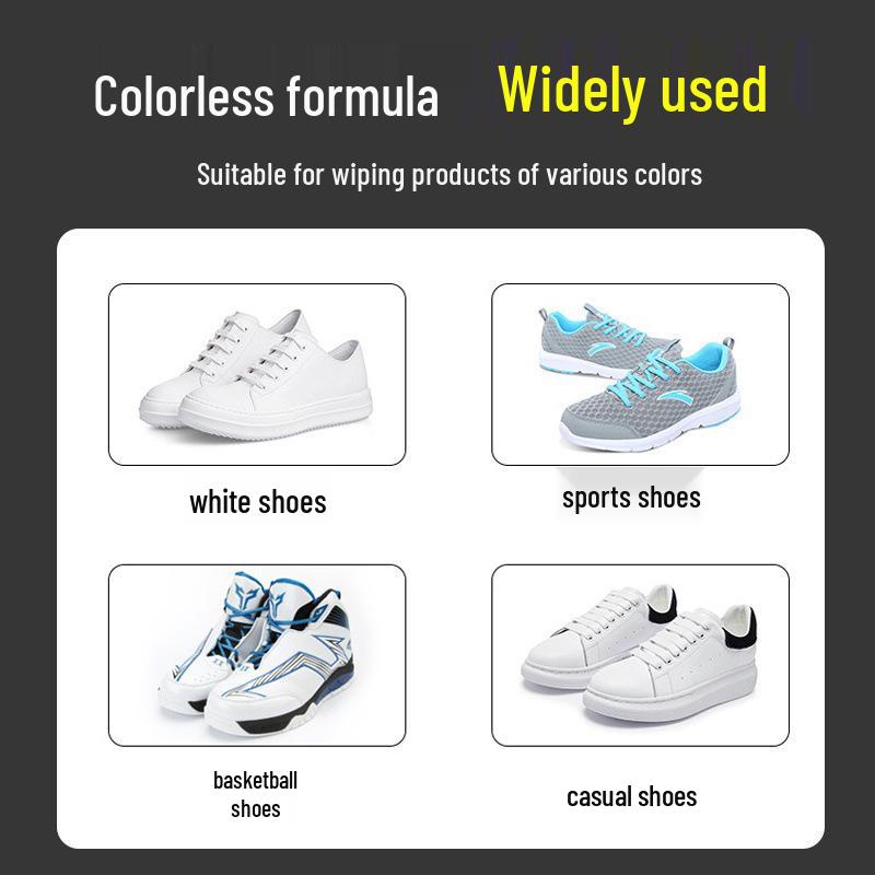 Disposable Shoe Cleaning Wipes with Gentle Formula for Quick Stain Removal - No Wash Needed