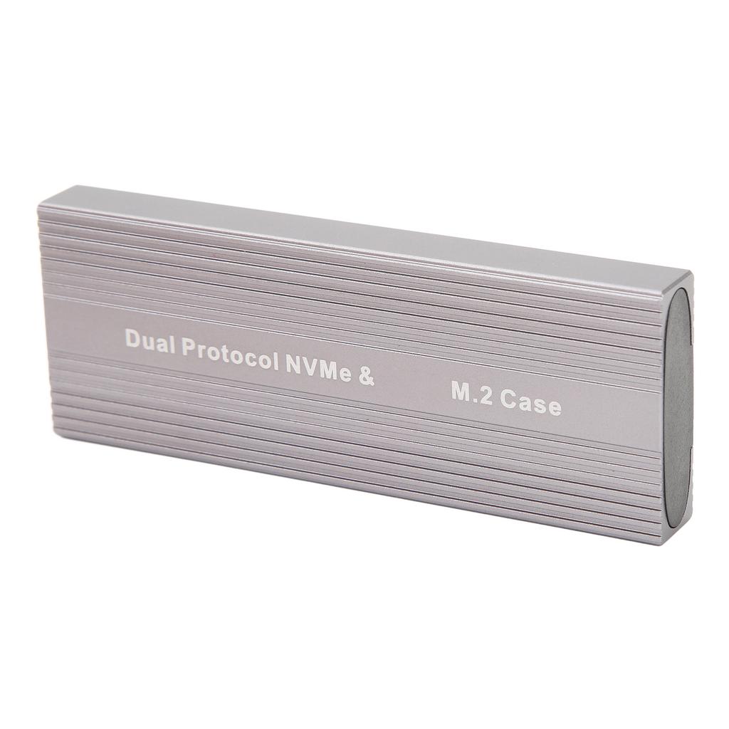 M.2 Nvme PCIE NGFF SATA SSD Enclosure Type C Port 10Gbps UASP Compliant Tool Free Solid State Drive Enclosure for 2230