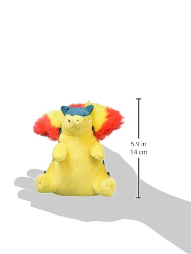 Pokémon Center Original Plush Toy Pokémon Fit Typhlosion 14 X 11.5 X 11 (H X W X D: Cm)