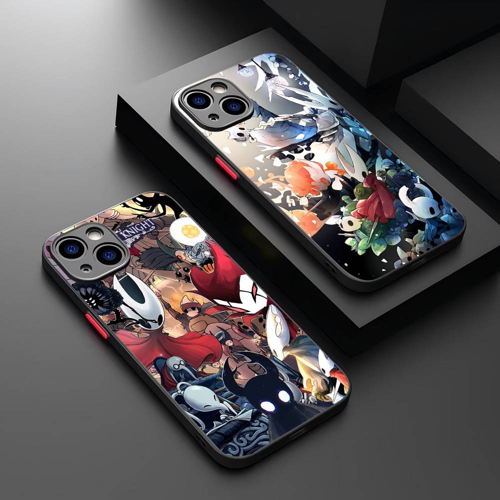 Чехол для телефона H-Hollow K-Knight для iPhone 16 15 14 Plus 15 13 12 11 Pro Max X XS MAX Матовый чехол